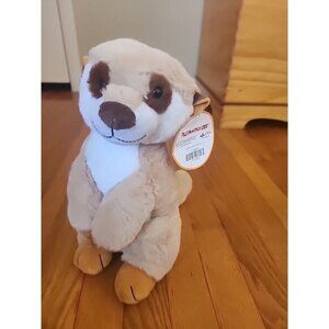 Plush Paradise Merray Meerkat Plush 17” Tan White Brown 2022 Toy Factory, LLC